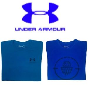 Under Armour Heat Gear T-Shirt Bundle Mens Size Large Blue Under Armour Athletic